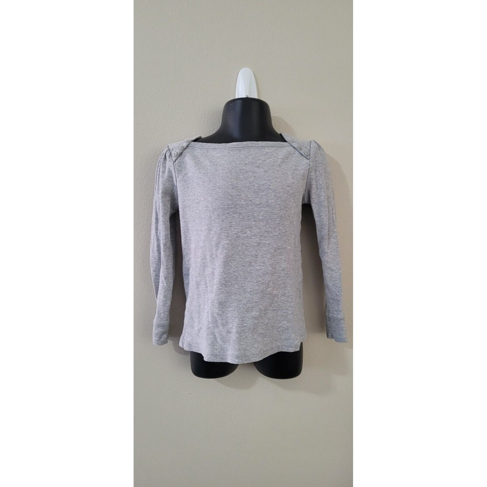 Girls Old Navy Size 3T Grey Long Sleeve Shirt